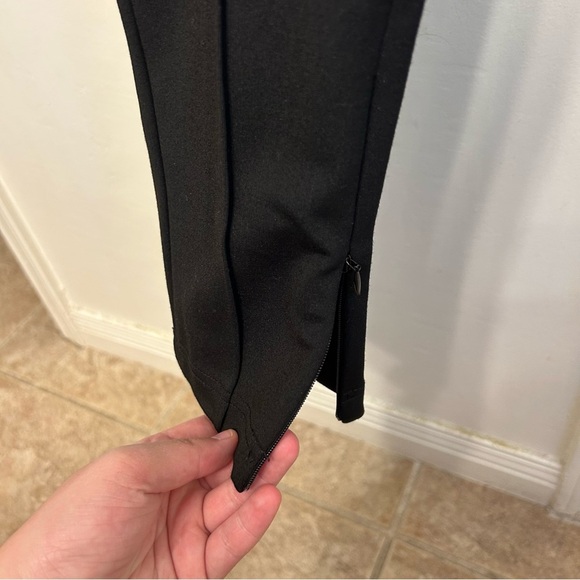 NWT Walter Baker Black Chloe Pants Zipper Ankle Size Medium Style W2708 - Picture 4 of 12